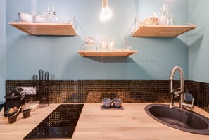 Superior-Apartment, mit Bad | Gemeinschaftsküche