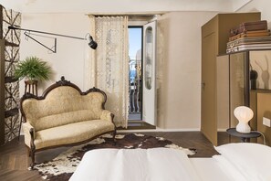 Luxury-Apartment | 1 Schlafzimmer, Reisekinderbett, kostenloses WLAN, Bettwäsche