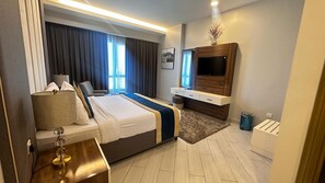 Individueel gemeubileerd, geluiddichte muren, gratis wifi