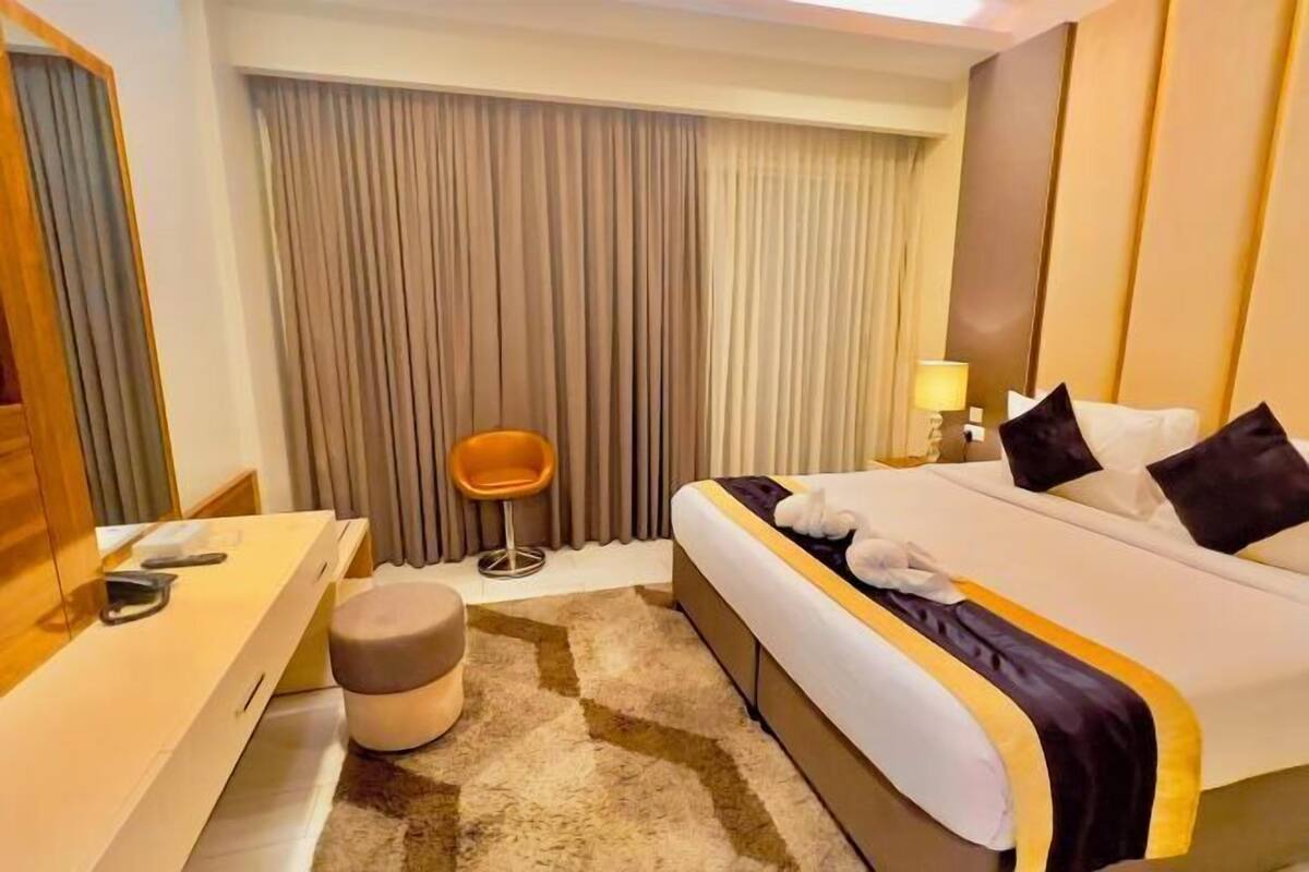 1 chambre, ameublement personnalisé, chambres insonorisées
