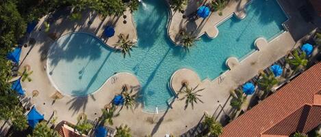 Una piscina climatizada