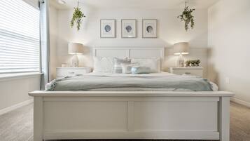 5 bedrooms, iron/ironing board, travel crib, free WiFi