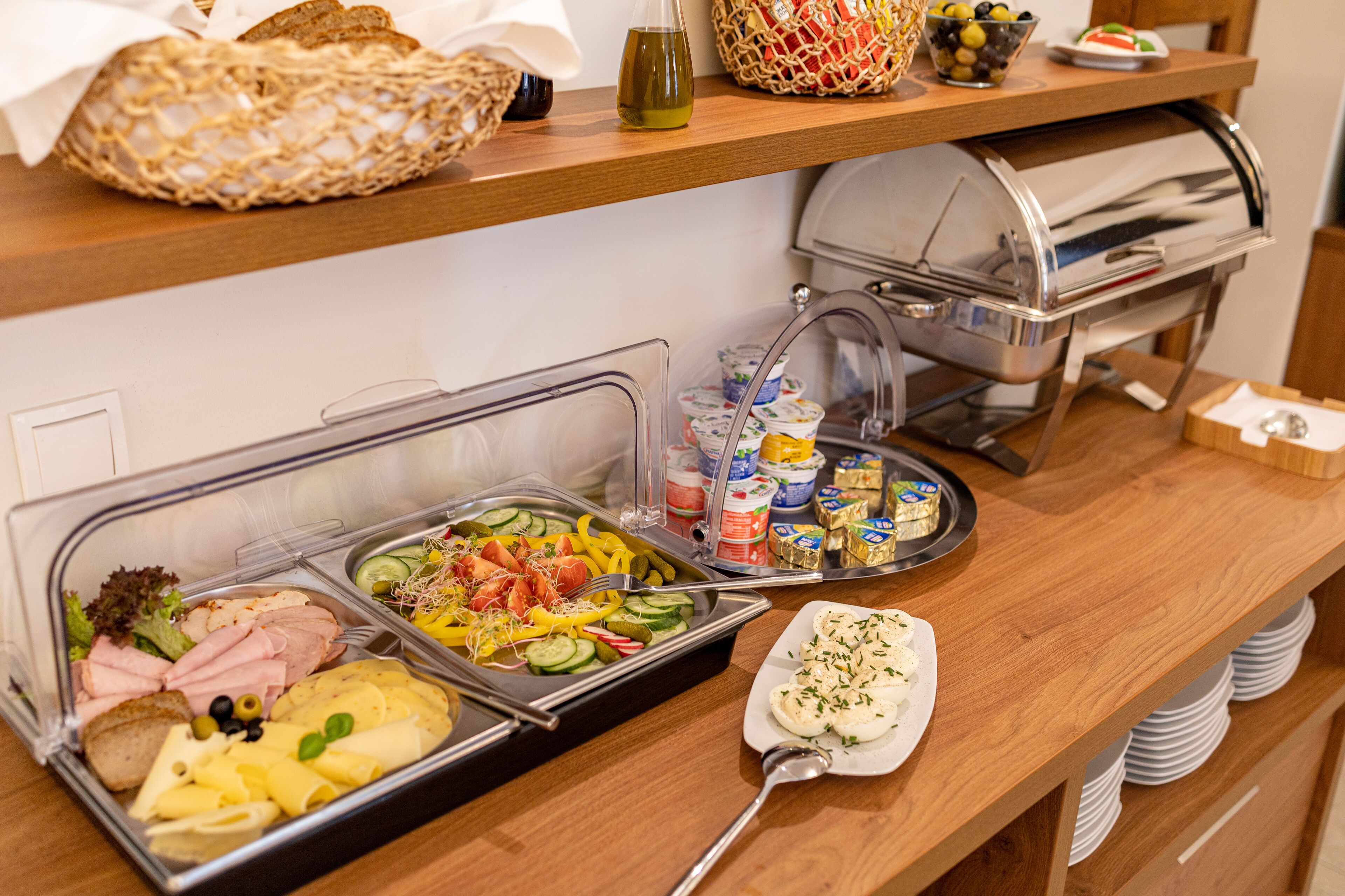 Petit déjeuner buffet compris tous les jours