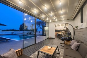 Outdoor pool - Villa Valdo (Loborika)