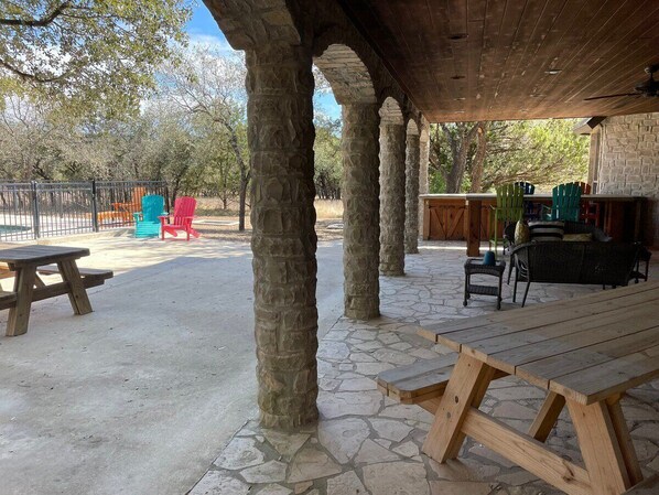 Restaurante al aire libre