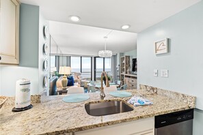 Interior - Recently Renovated Oceanfront Condo, Private Resort +Free Attraction Tickets! (Myrtle Beach)