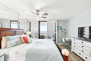 2 bedrooms, iron/ironing board, free WiFi, bed sheets - Recently Renovated Oceanfront Condo, Private Resort +Free Attraction Tickets! (Myrtle Beach)