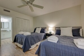 2 bedrooms, iron/ironing board, free WiFi, bed sheets