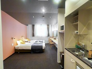 1 chambre, bureau, Wi-Fi gratuit, draps fournis