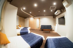 3 chambres, bureau, Wi-Fi gratuit, draps fournis