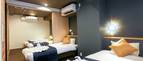 2 bedrooms, desk, free WiFi, bed sheets