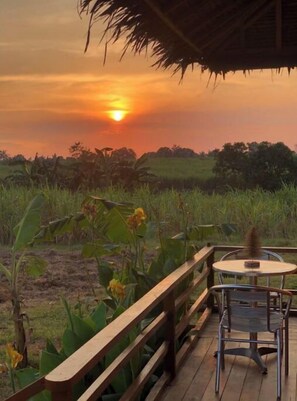 Outdoor dining - Mahogany Farm Loft Type Pocket Villa with Outdoor Minipool (Nasugbu)