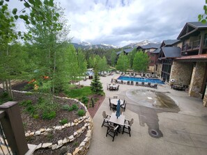 Indoor pool, outdoor pool