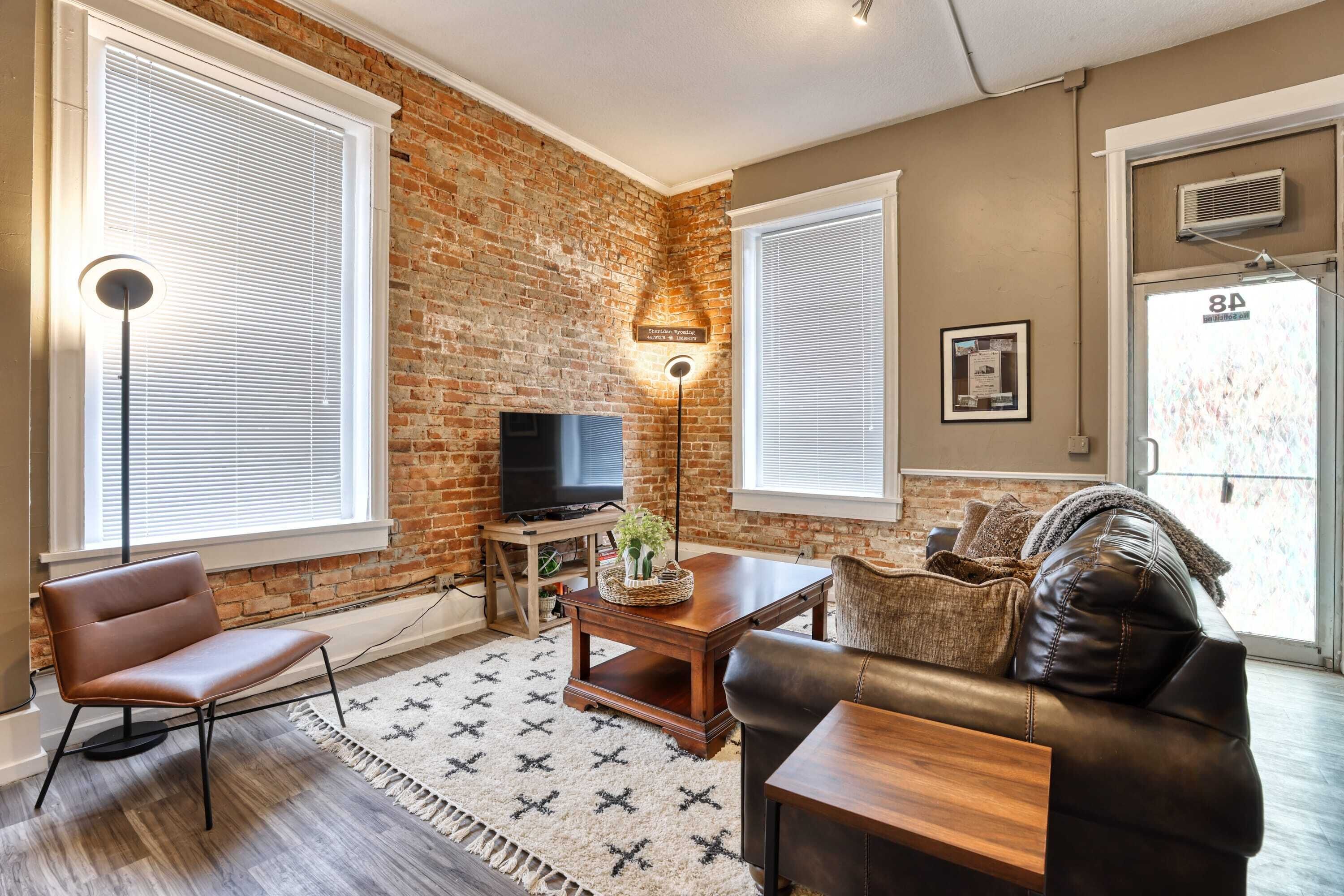 Modern Industrial Western Suite, Directly Downtown