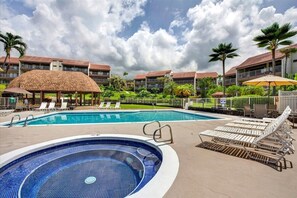 Pool - Keauhou Punahele B-107 Ground Floor, Spacious Lanai, Personal BBQ, VERY Quiet (Kailua Kona)