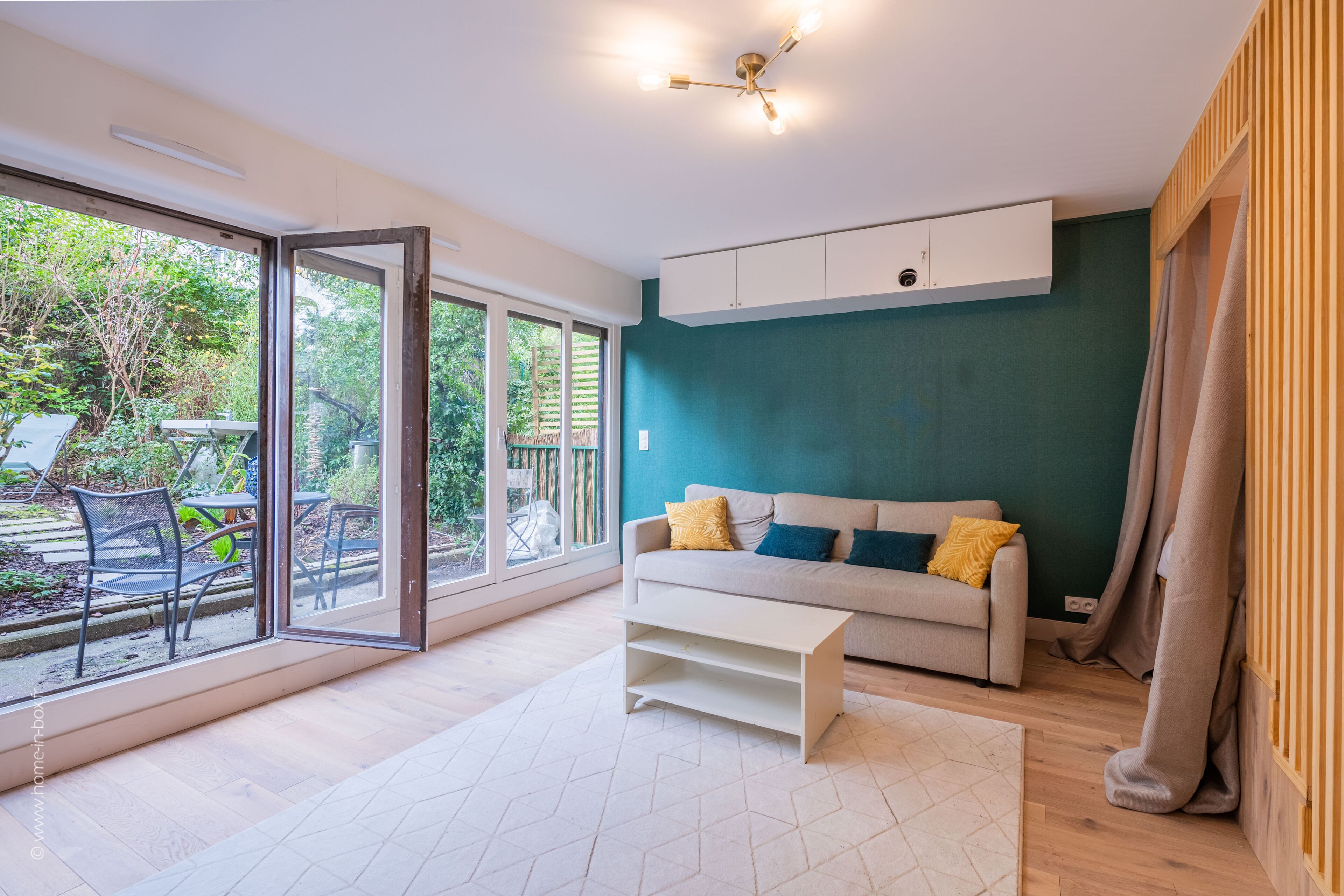 Cozy apartment with private garden Buttes Chaumont