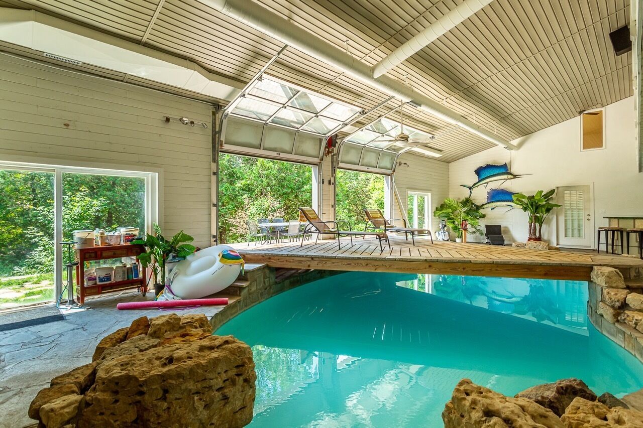 Indendørs pool, udendørs pool