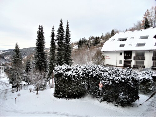 Apartment Bergblick, idyllische Lage am Waldrand, 5 Min. zum Wasserfall