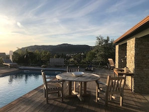 Piscine chauffée