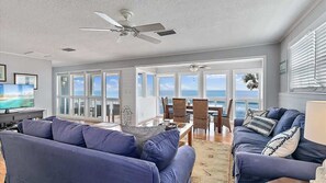 TV, DVD player, offices