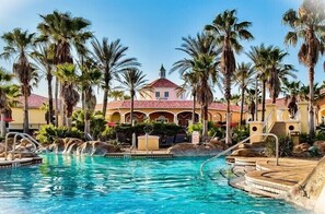 Outdoor pool - Paradise Villa in Regal Palms (Davenport)
