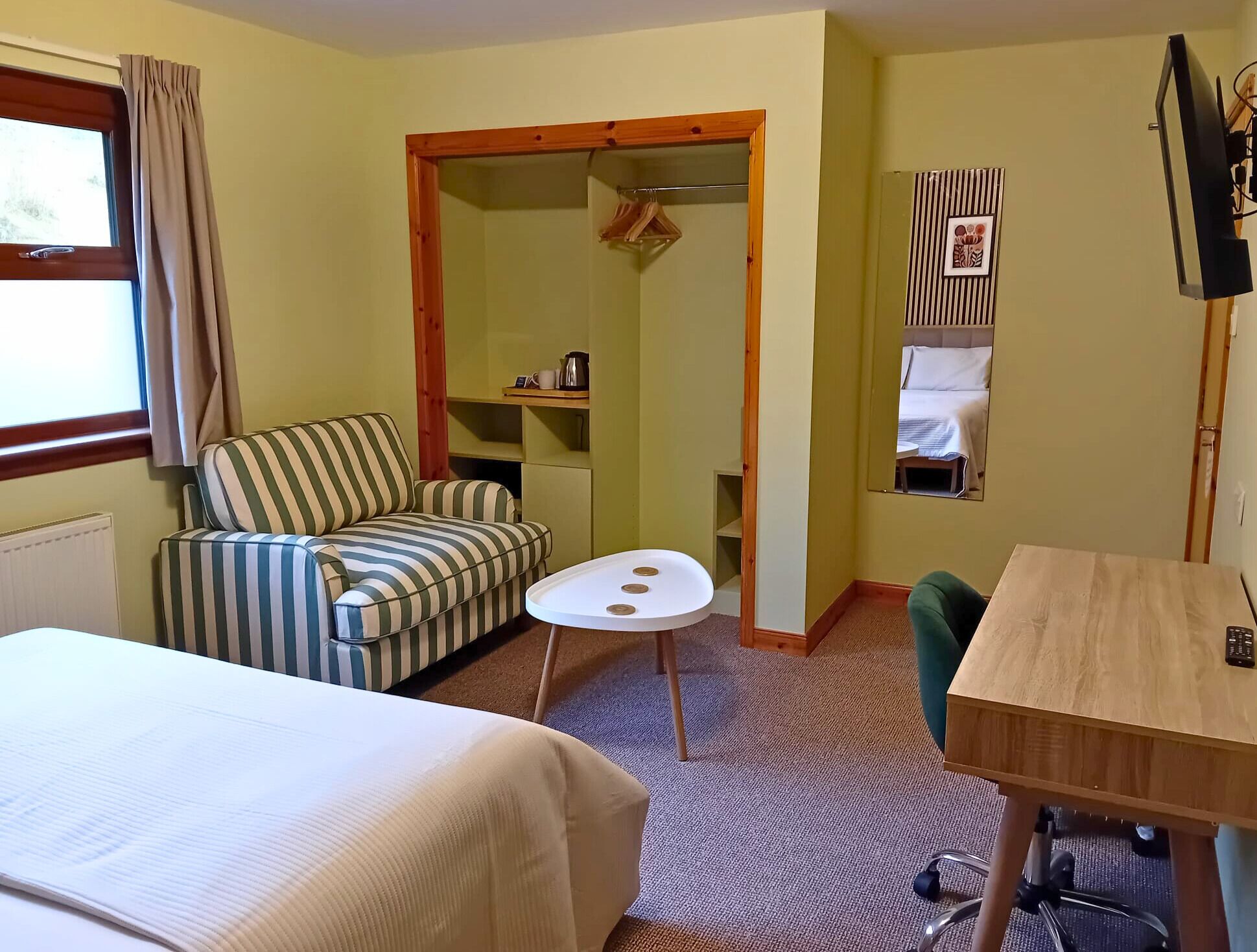 Deluxe Double Room | In-room safe, free WiFi, bed sheets
