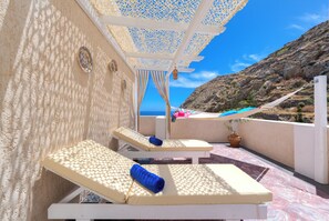 One Bedroom Apartment with Sea View KALIPSO | テラス / パティオ