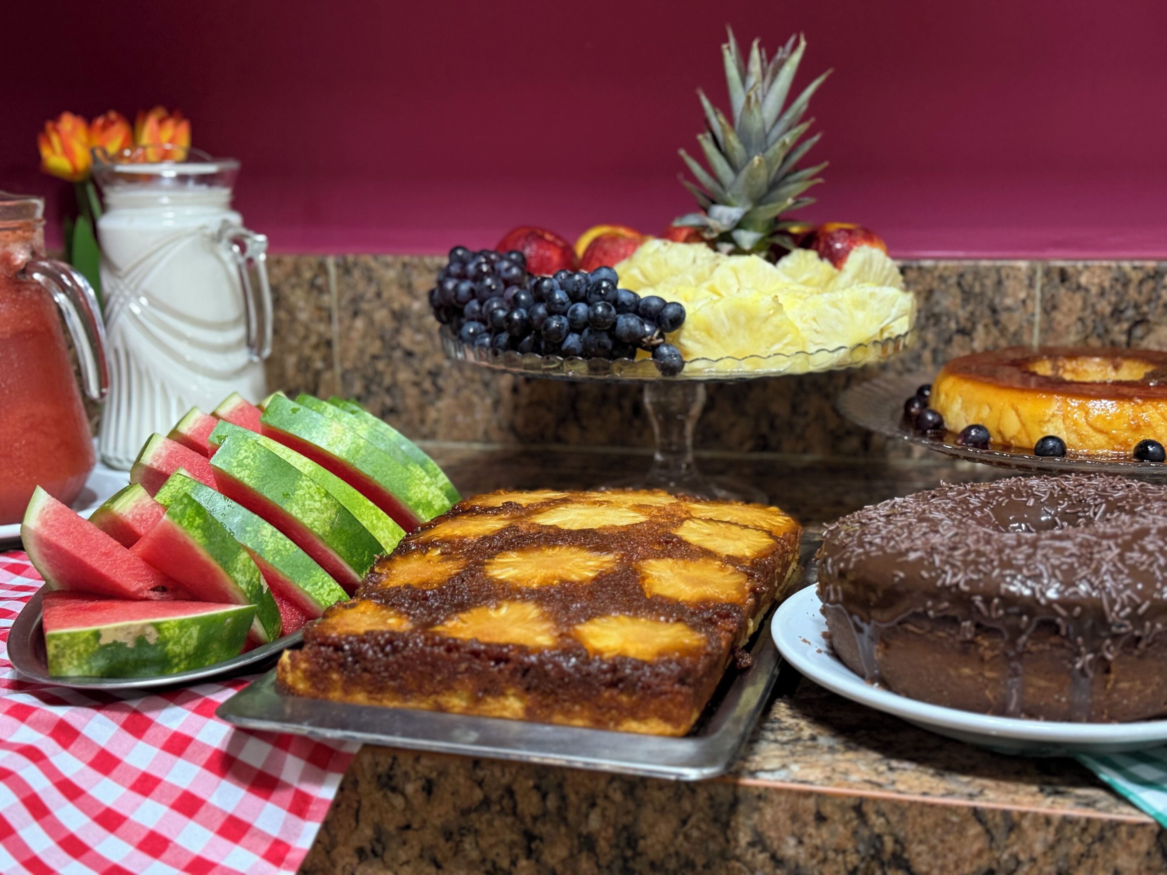 Café da manhã com buffet grátis todos os dias