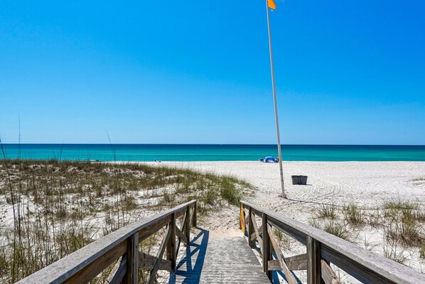 Beach nearby