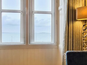 Interior - We love the view towards Inchkeith Island over the water. (Edinburgh)