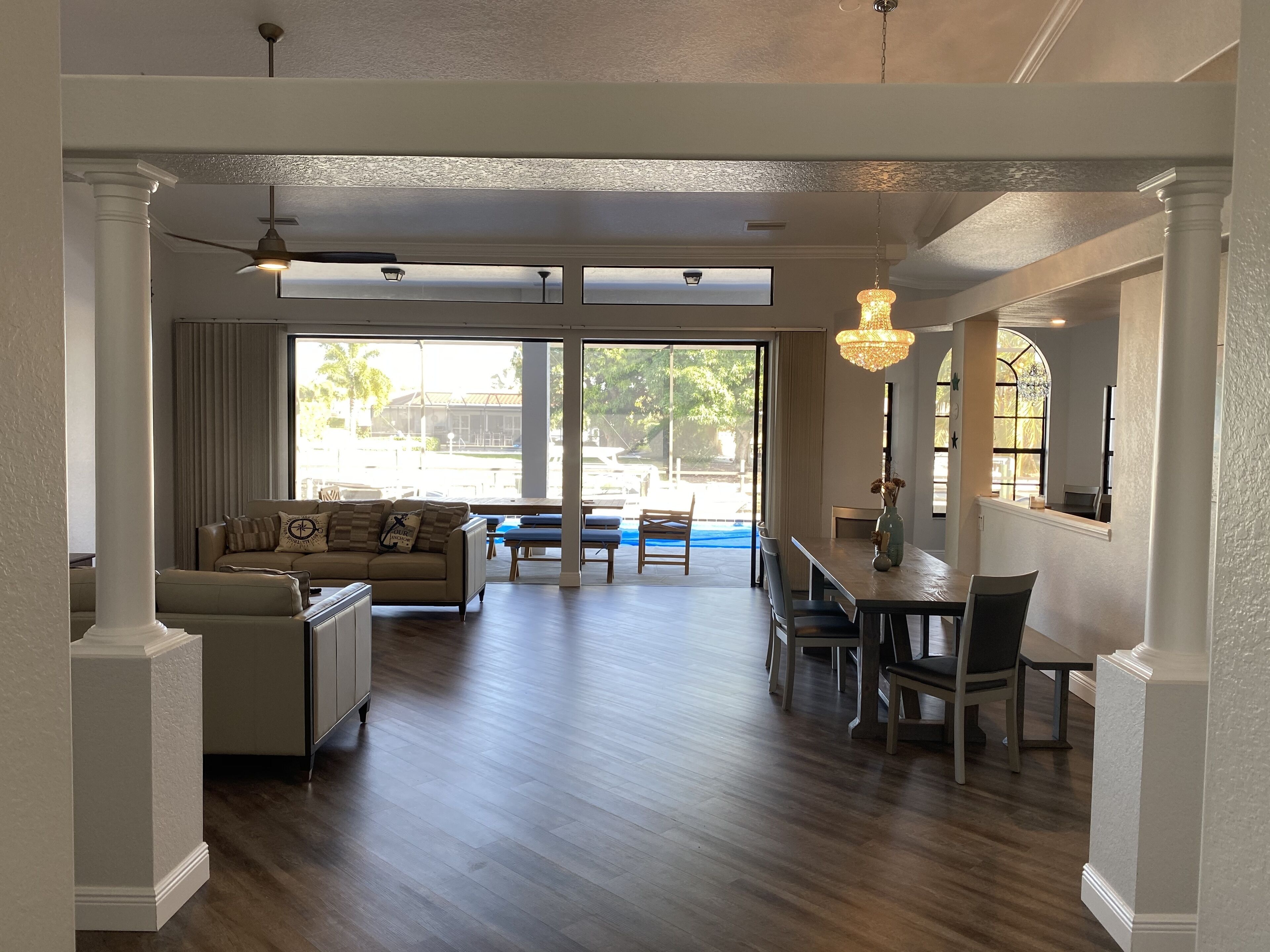 Luxury Waterfront Cape Coral Dream Home with Heated Pool -5 min to Beach