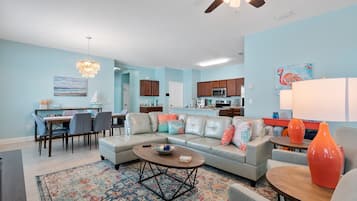 Una Smart TV, libros