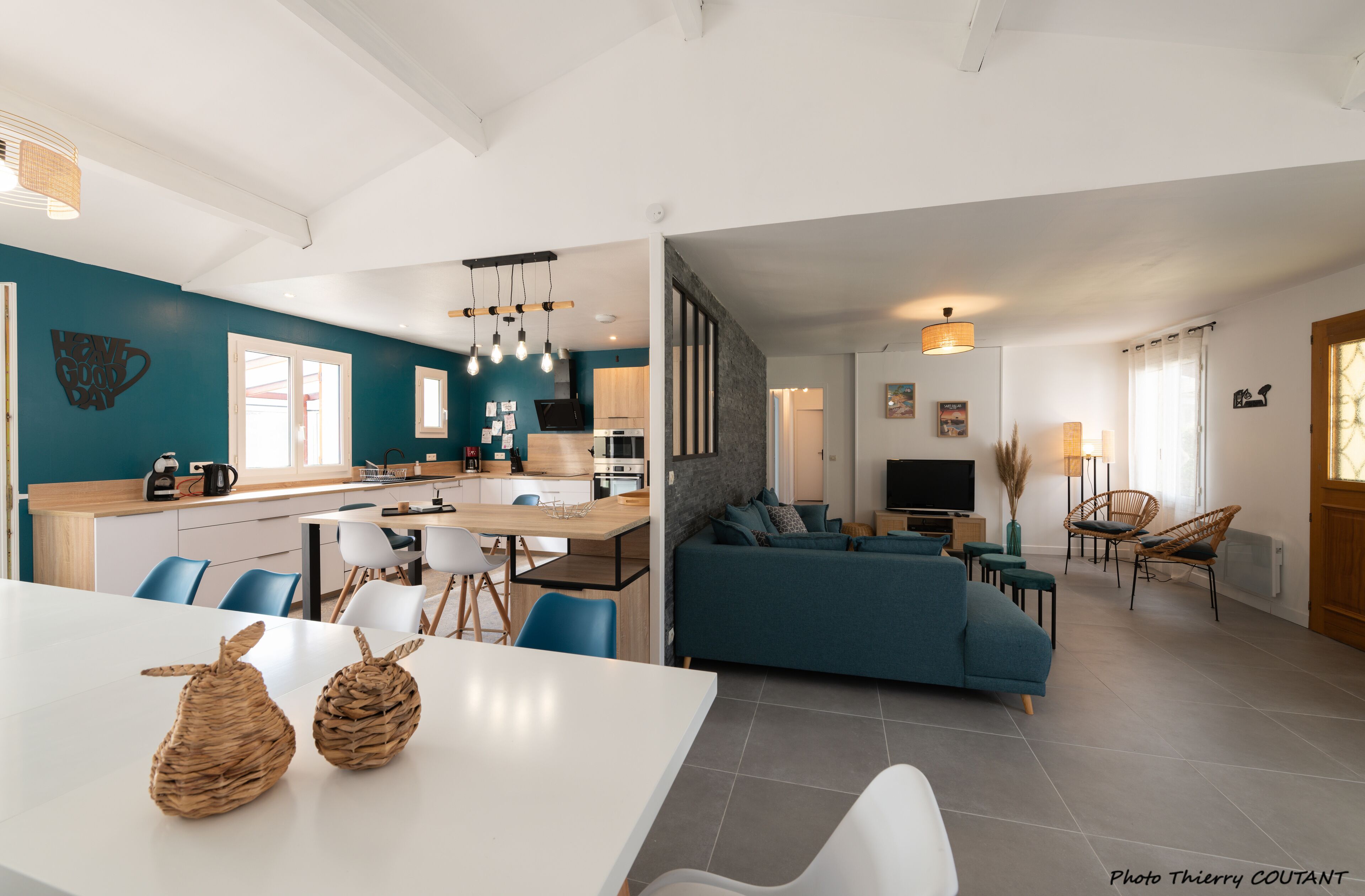 4* house, St Palais 12 pers. beaches, lake, shops