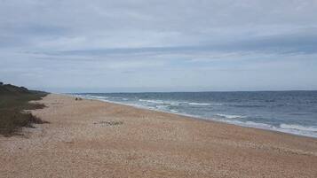 Tæt på stranden
