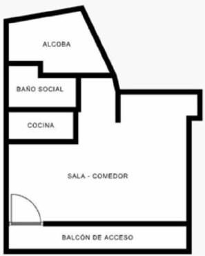 2 bedrooms, iron/ironing board - San Andrés Central Apartment 10 (San Andrés)