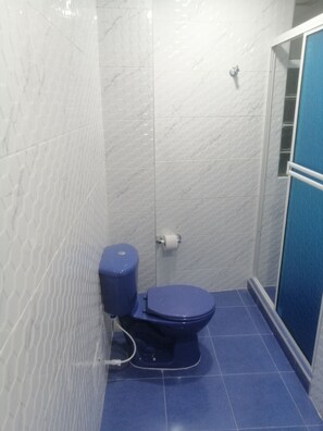 Apartamento familiar | Baño | Ducha y toallas