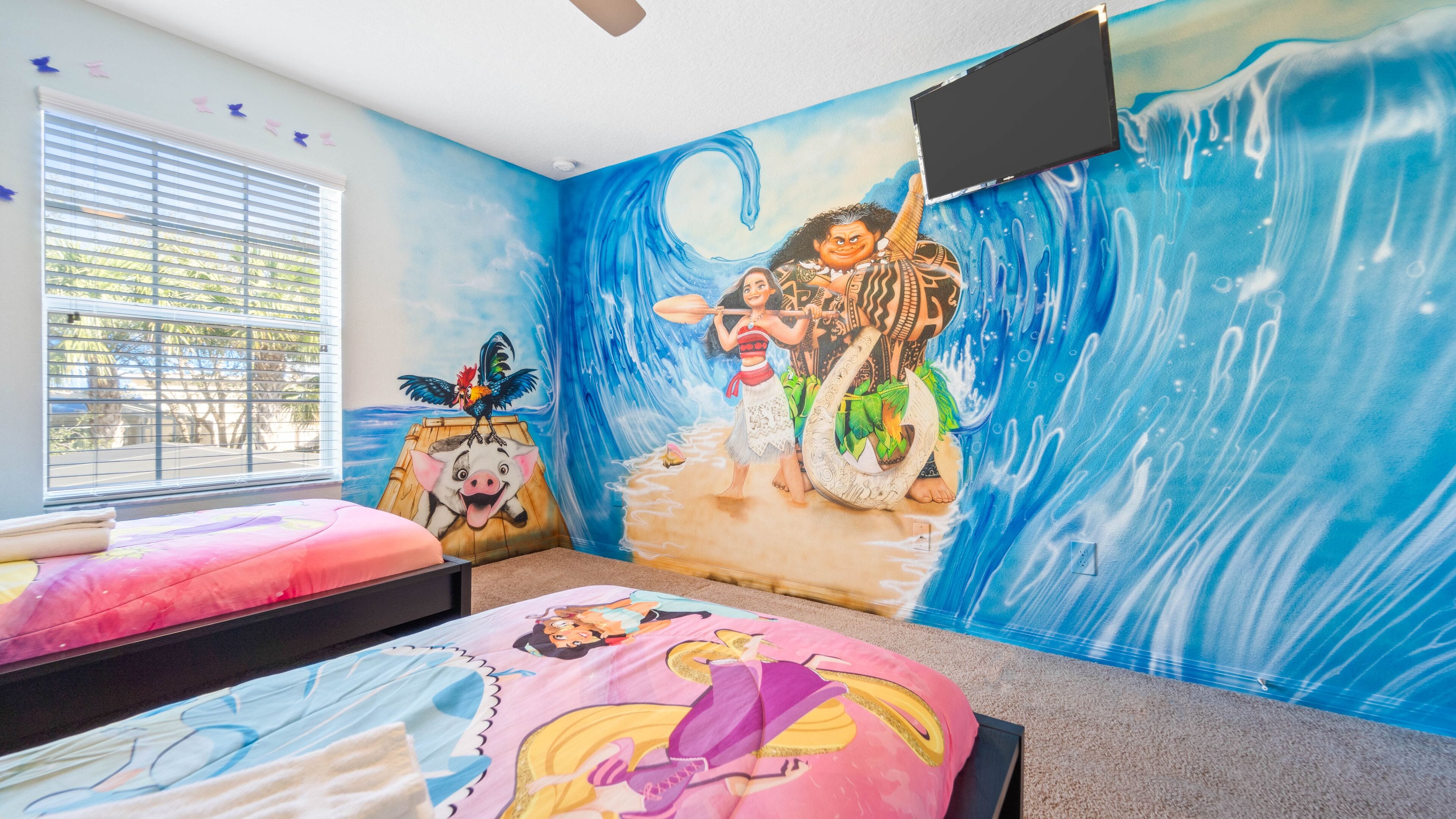 5 Stars/THEMED StarWars/Moana/2 Kings/10 mins to Disney/Private Pool