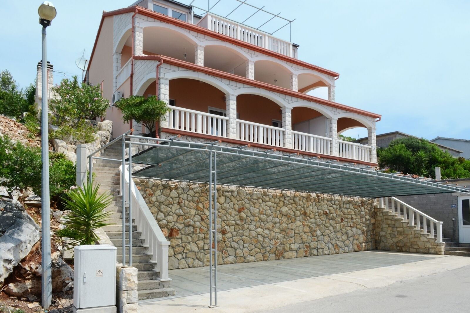 Apartment in Prižba with Seaview, Terrace, Air condition, WIFI (5080-2)