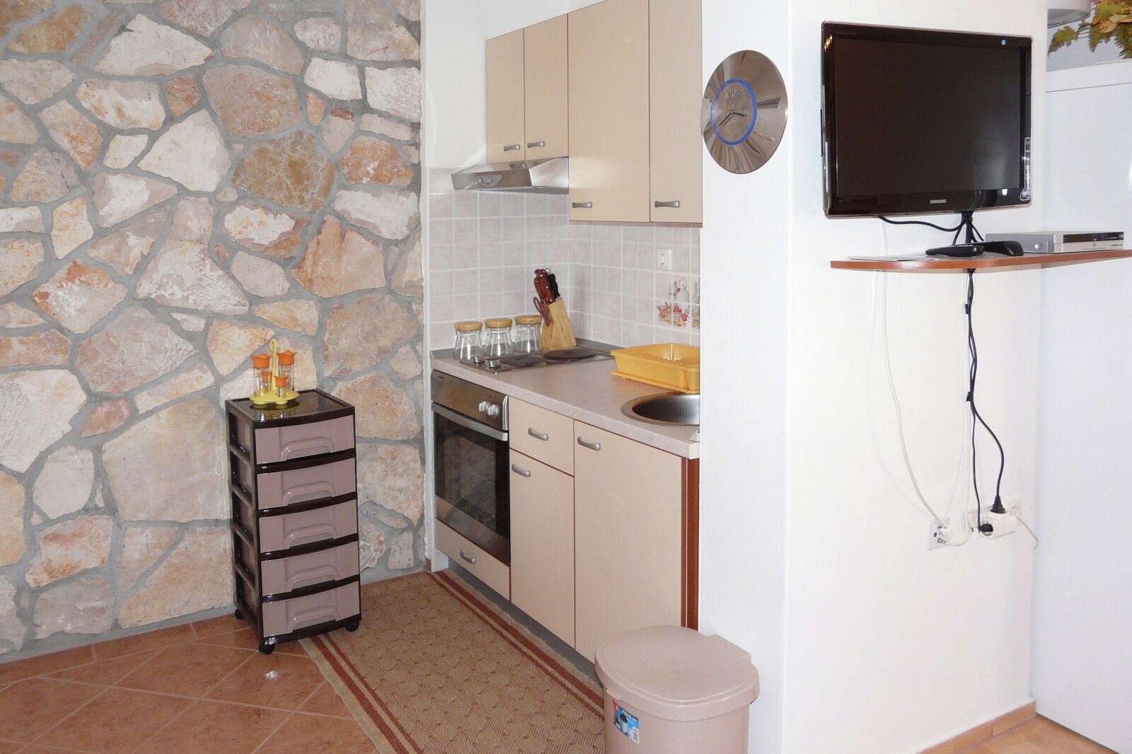 Apartment in Prižba with Seaview, Terrace, Air condition, WIFI (5080-2)