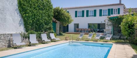 Una piscina climatizada