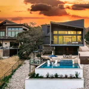 Exterior - Luxury w/ Lake View, Pool, Hot Tub, Fire Pit, Ping Pong | Barton by AvantStay (Austin)