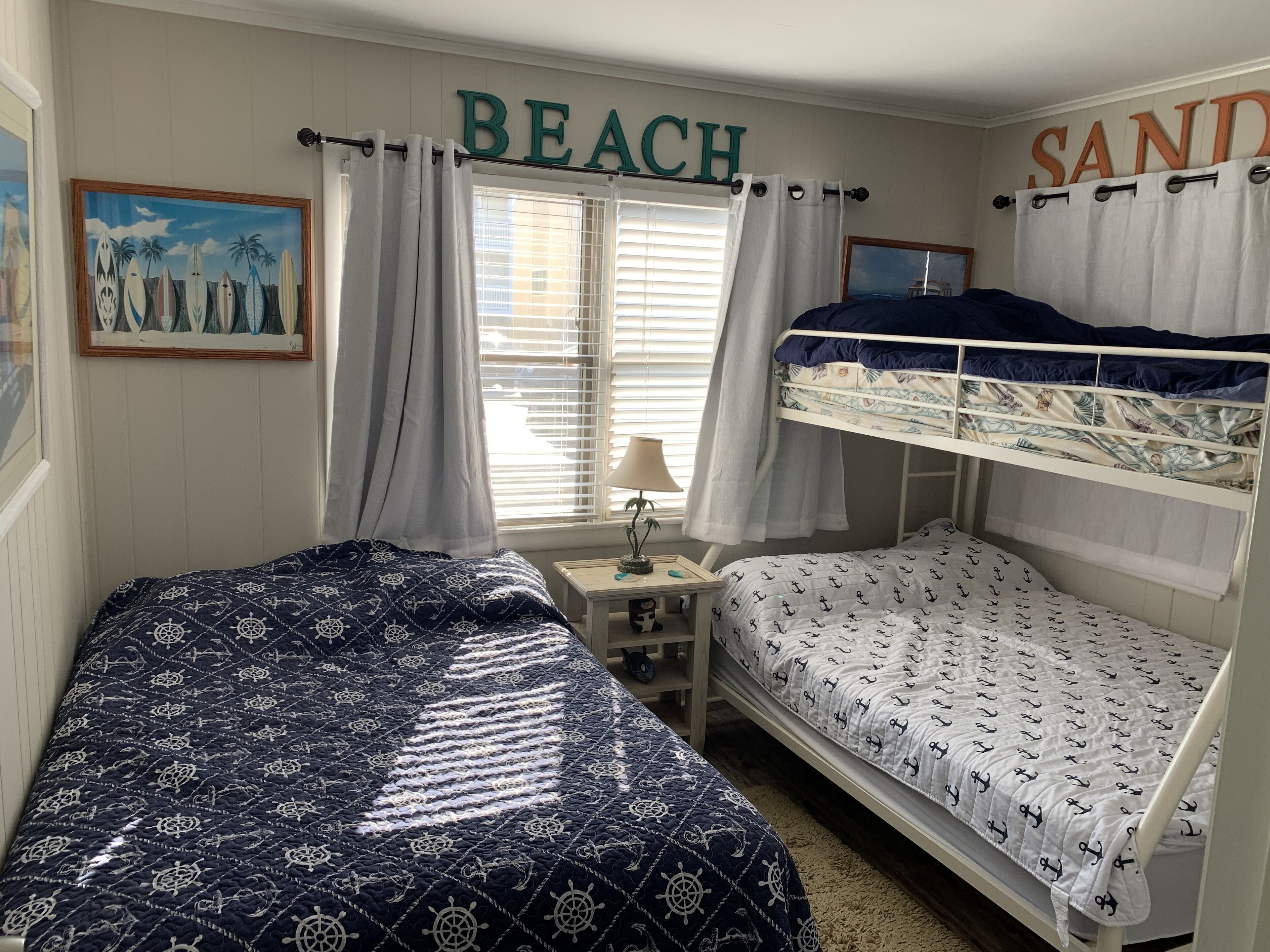 1st floor condo mid town just a short walk to many fun things to do!