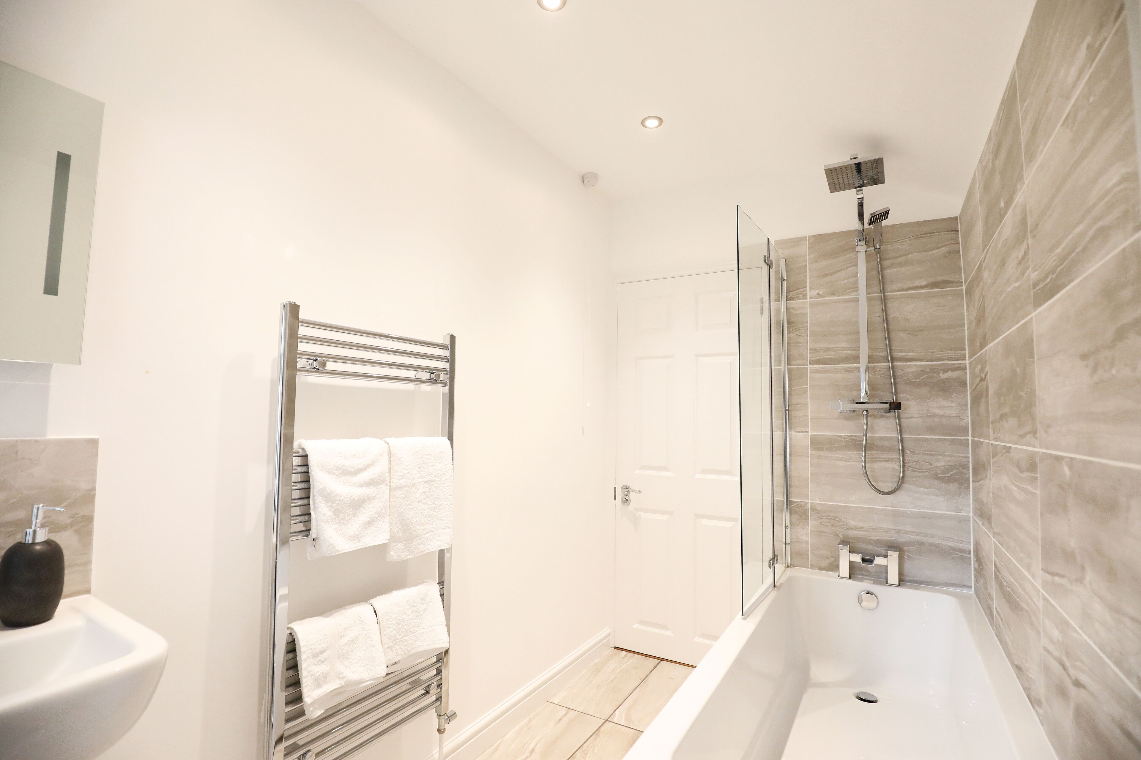 Småhus, privat bad (Willow Cottage) | Bad