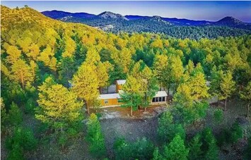 Aerial view of home
