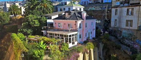 Fassade der Unterkunft