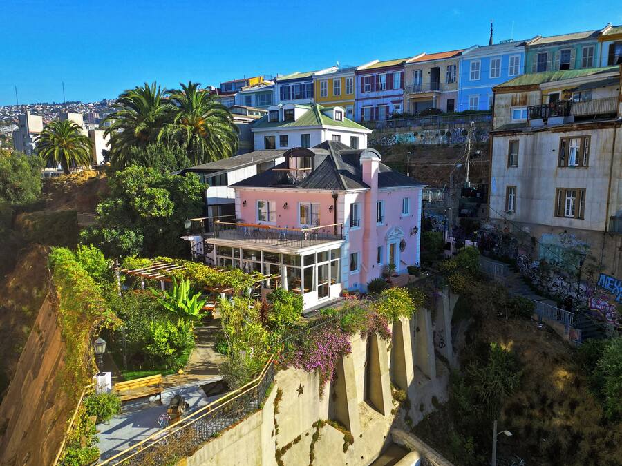 Facciata della struttura