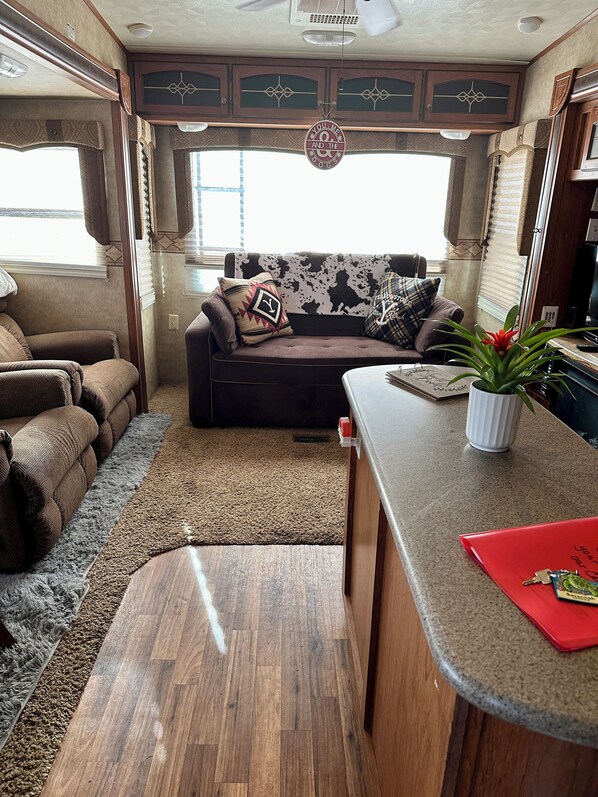 Téléviseur connecté, foyer, chaîne audio