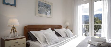 1 غرفة نوم وواي فاي وملاءات أسرّة