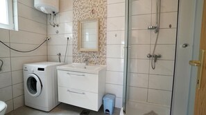 Hair dryer, towels - Apt Diana Vinjerac- Two bedroom apartment with best sea view balcony (Vinjerac)