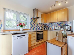 Dishwasher, high chair - 2 bedroom accommodation in Pontsford, near Shrewsbury (Pontsford, near Shrewsbury)